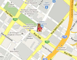 Downtown Montreal Location